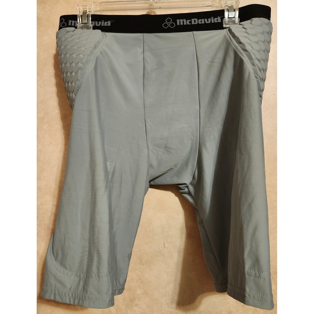 McDavid 755T Pro-2 Football Girdle HexPad Padded Shorts Mens 2XL Grey New